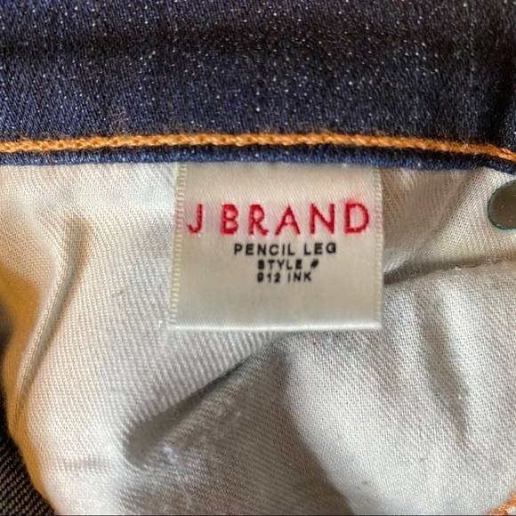 J Brand Pencil Leg 912 Ink Jeans. Size 26 - Picture 6 of 8